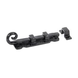 Black 4" Straight Monkeytail Bolt
