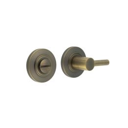 Burlington Easy Turn & Release Chamfered Rose Antique Brass - By Frelan Hardware - BUR-82AB-51AB