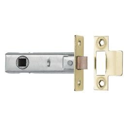 Tubular Latch 64mm - Electro Brassed