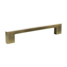 Millhouse Brass Empire Slim Cabinet Pull Handle 160mm - Antique Brass
