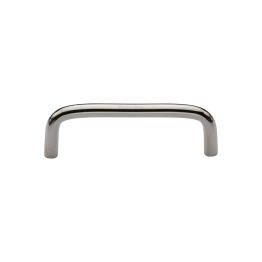 Heritage Brass Cabinet Pull Wire Design 96mm CTC Polished Nickel Finish