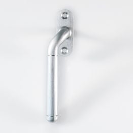 Cranked Locking Espagnolette Handle L/H - Satin Chrome