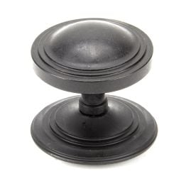 External Beeswax Art Deco Centre Door Knob