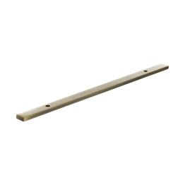 Millhouse Brass Long Narrow Cabinet Handle Backplate 160mm - Antique Brass