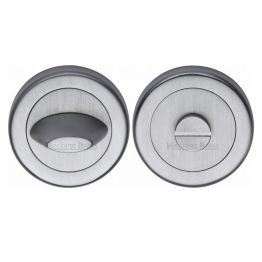 Heritage Brass Thumbturn & Emergency Release Satin Chrome finish