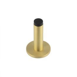 Burlington Plain Wall Mounted Door Stops Plain Rose Satin Brass - By Frelan Hardware - BUR-970SB-971SB