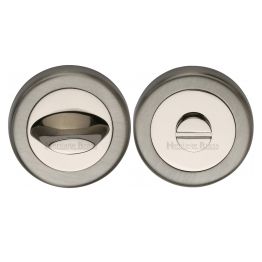 Heritage Brass Thumbturn & Emergency Release Mercury Finish, Satin Nickel and Polished Nickel Finish