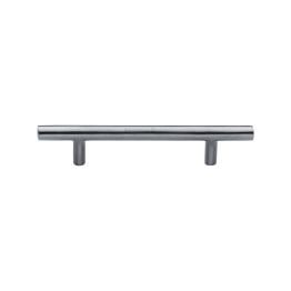 Heritage Brass Cabinet Pull Bar Design 101mm CTC Satin Chrome Finish