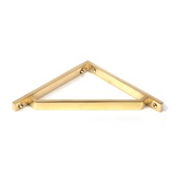 Polished Brass Barton Shelf Bracket (150mm x 150mm)
