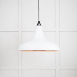 Smooth Copper Frankley Pendant in Flock