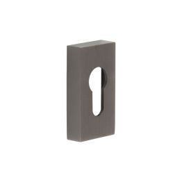 CRES Rectangular Dark Bronze Euro Escutcheon - By Frelan Hardware - CRES404DB