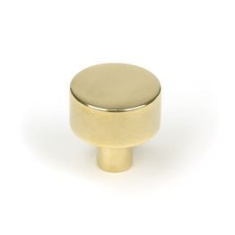 Aged Brass Kelso Cabinet Knob - 25mm (No rose)