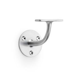 Alexander & Wilks - Architectural Handrail Bracket - Satin Chrome