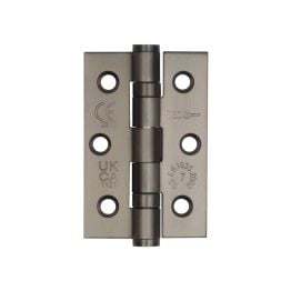 Jedo Stainless Steel Grade 7 Ball Bearing Hinges 76x50mm Dark Bronze - By Frelan Hardware - J9502DB