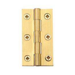 Heritage Brass Hinge Brass 3" x 1 5/8" Natural Brass finish