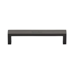 Heritage Brass Cabinet Pull Wide Metro Design 128mm CTC Matt Bronze Finish