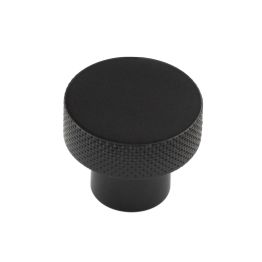 Wenlock Cupboard Knobs 30mm Black - By Frelan Hardware - HOX130MB