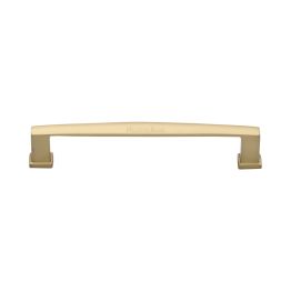 Heritage Brass Cabinet Pull Vintage Design 152mm CTC Satin Brass Finish