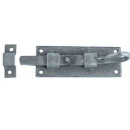 Antique Straight Bolts 100mm Pewter - By Frelan Hardware - HF25