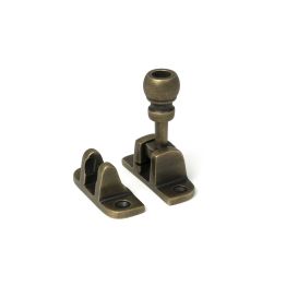 Burnished Brass Mushroom Brighton Fastener (Radiused)