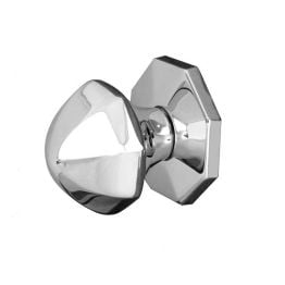 Jedo Bayswater Centre Door Knobs 65mm Polished Chrome - By Frelan Hardware - JV49PC