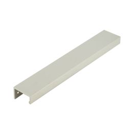 Burlington 300mm Polished Nickel Angled Edge Pull - By Frelan Hardware - BUR912PN