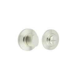 Burlington Turns & Releases Inner 3 Chamfered Rose Satin Nickel - By Frelan Hardware - BUR-81SN-51SN