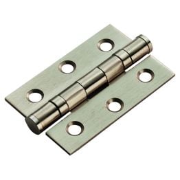 Ball Bearing Hinge Non Grade - Satin Nickel Plated (Pair)