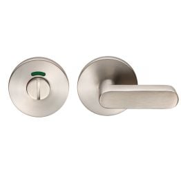Large Wc Thumbturn & Release - Satin Stainless Steel