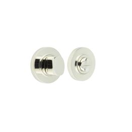 Burlington Turns & Releases Inner 3 Plain Rose Polished Nickel - By Frelan Hardware - BUR-81PN-50PN