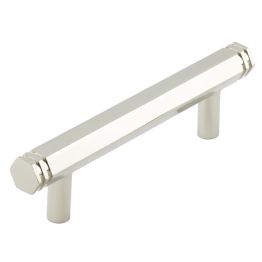 Hoxton Nile Cabinet Handles 96mm Ctrs Polished Nickel - By Frelan Hardware - HOX350PN