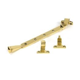 Polished Brass 10" Avon Stay (Steel Window)