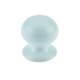 Jedo Porcelain Cupboard Knobs 38mm White - By Frelan Hardware - JC14