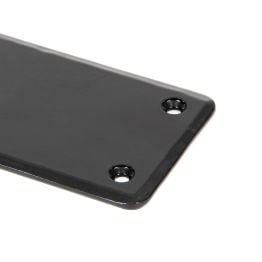Black 1800mm Plain Fingerplate