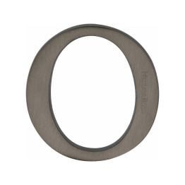 Heritage Brass Alphabet O Pin Fix 51mm (2") Matt Bronze Finish