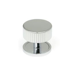 Polished Chrome Judd Cabinet Knob - 38mm (Plain)