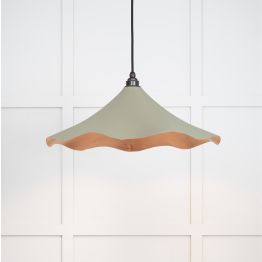 Smooth Copper Flora Pendant in Tump