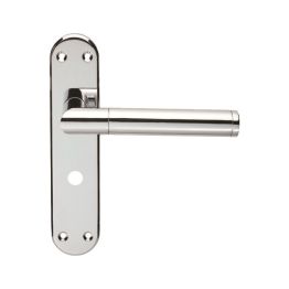 Serozzetta Scope Lever On Wc Backplate - Polished Chrome