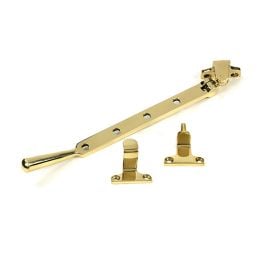 Polished Brass 10" Newbury Stay (Steel Window)