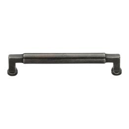 Rustic Pewter Cabinet Pull Bauhaus Design 192mm CTC