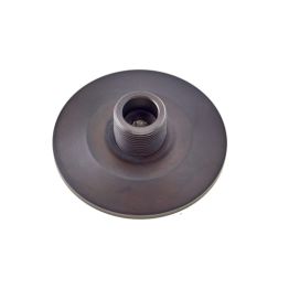 Burlington Chamfered Bases to Suit Wall Mounted Doorstops Dark Bronze - By Frelan Hardware - BUR972DB