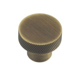 Wenlock Cupboard Knobs 30mm Antique Brass - By Frelan Hardware - HOX130AB