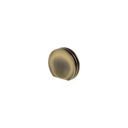 Millhouse Brass Battersea Linear Finger Pull Cabinet Knob Handle - Antique Brass