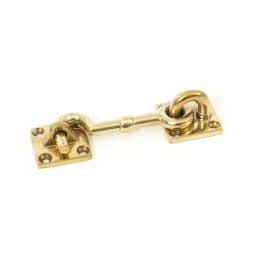 Polished Brass 3" Cabin Hook