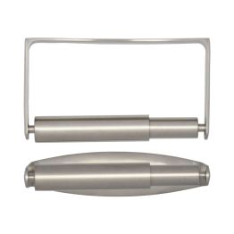 Stainless Steel Toilet Roll Holder 136x78mm Satin Stainless Steel - By Frelan Hardware - JSS102