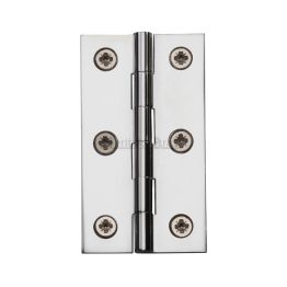 Heritage Brass Hinge Brass 3" x 1 5/8" Polished Chrome finish