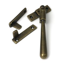 Burnished Brass Night-Vent Locking Newbury Fastener
