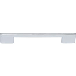 Heritage Brass Cabinet Pull Victorian Design 160mm CTC Polished Chrome finish