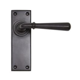 Aged Bronze Newbury Lever Latch Set