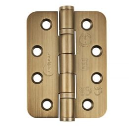Eclipse 14869MAB - 102x76x3mm MAB Ball Bearing Radius Corner Hinge Grade 13 - (Pair) - Dark Bronze